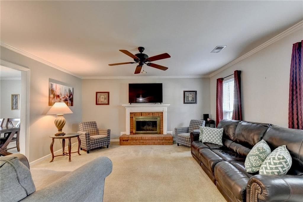 3 bedroom, 3 bathroom, 1,892 sq ft single family residence for sale at 820 Meadowsong Circle, Lawrenceville, GA 30043 — photo 2