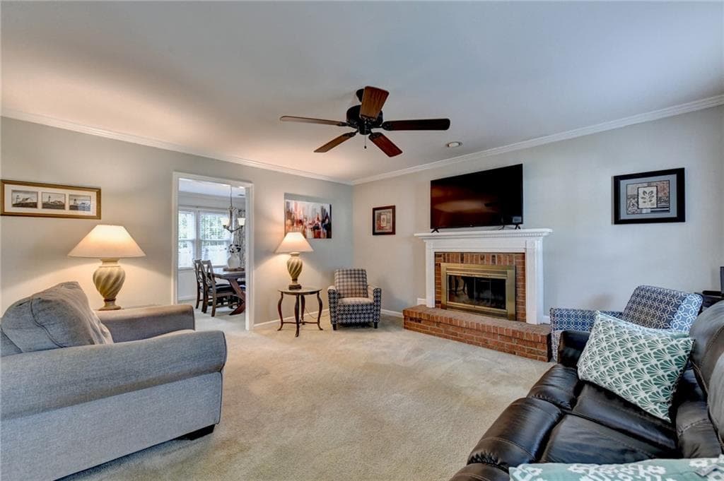 3 bedroom, 3 bathroom, 1,892 sq ft single family residence for sale at 820 Meadowsong Circle, Lawrenceville, GA 30043 — photo 3