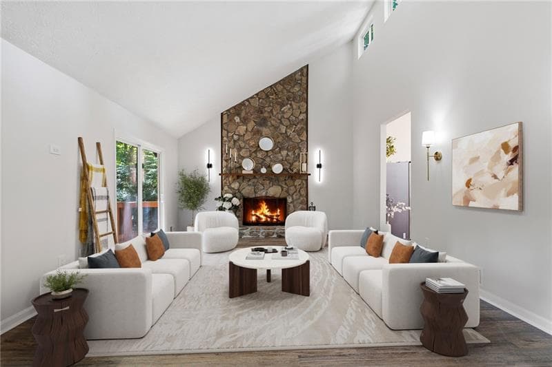 3 bedroom, 3 bathroom, 2,171 sq ft single family residence for sale at 2490 Stoney Brook Lane, Marietta, GA 30062 — photo 5