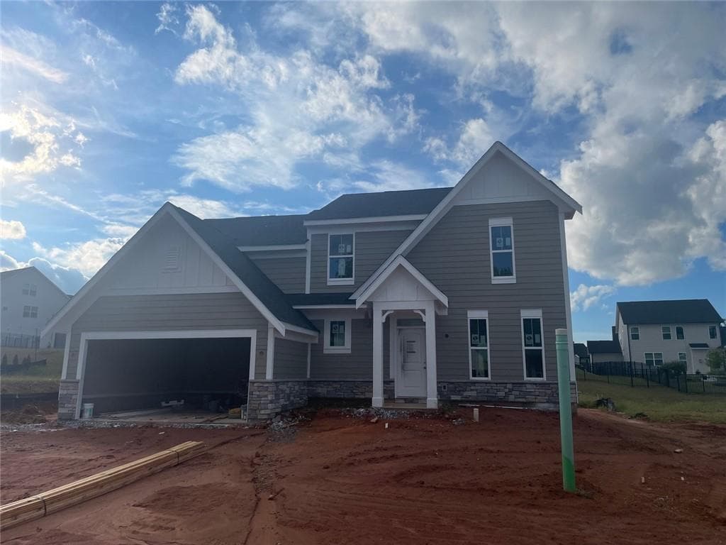 5 bedroom, 5 bathroom, 2,591 sq ft single family residence for sale at 74 Loon Lake Way, Hoschton, GA 30548