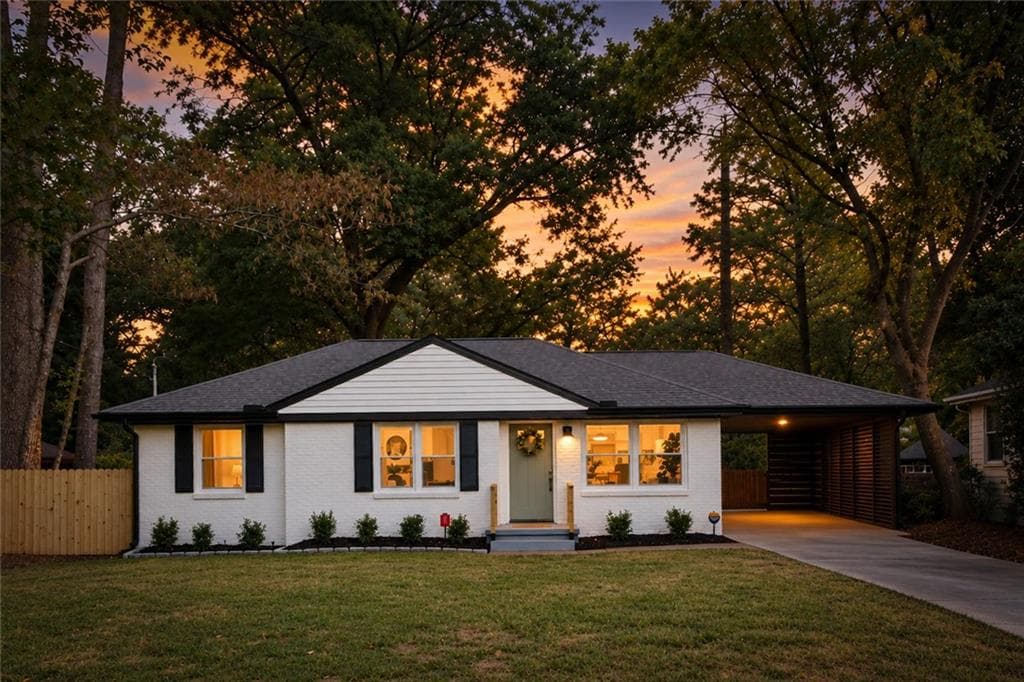 3 bedroom, 2 bathroom, 1,157 sq ft home for sale at 1809 San Gabriel Avenue, Decatur, GA