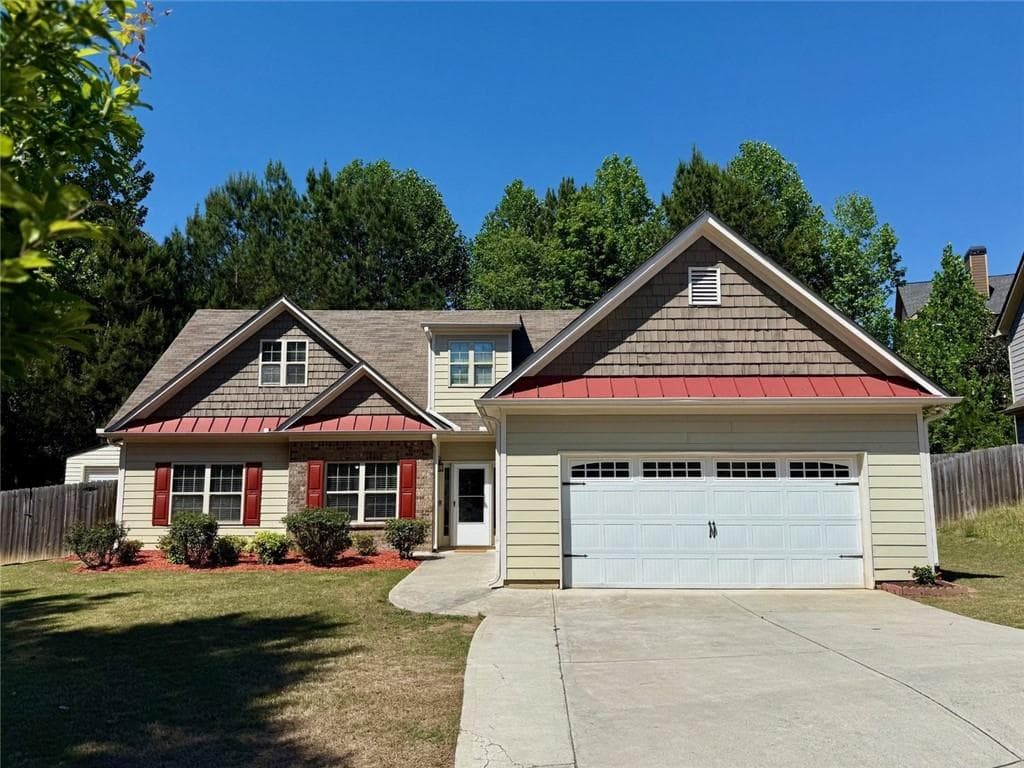 4 bedroom, 3 bathroom, 2,350 sq ft home for sale at 1109 Sandy Bank Court, Auburn, GA
