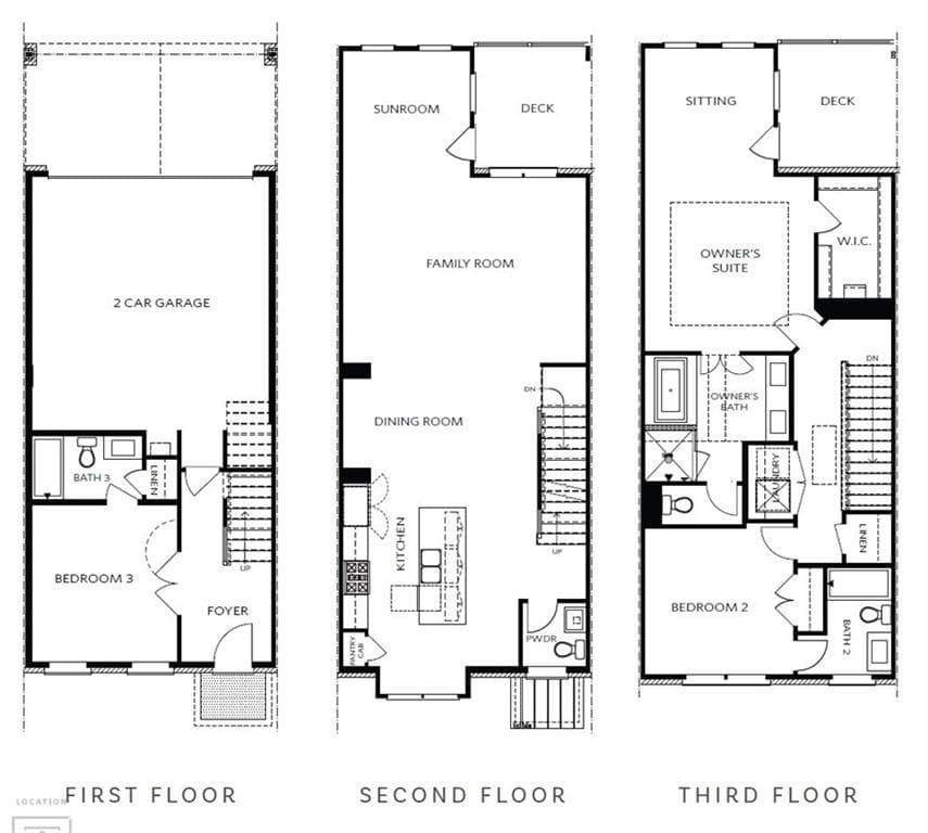 3 bedroom, 4 bathroom, 2,105 sq ft townhouse for sale at 355 Crimson Pine Alley 14, Alpharetta, GA 30009 — photo 3