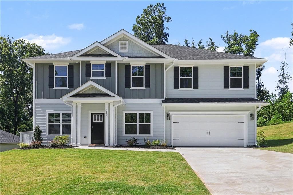 5 bedroom, 4 bathroom, 2,913 sq ft single family residence for sale at 219 Thunder Valley, Dawsonville, GA 30534 — photo 1 of 58