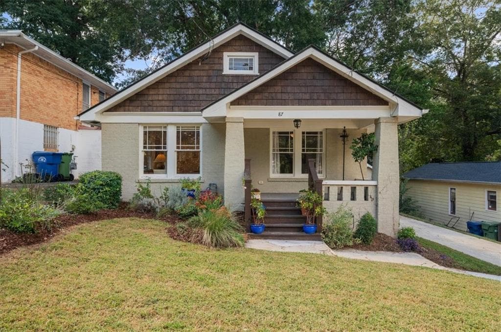 2 bedroom, 2 bathroom, 1,160 sq ft single family residence for sale at 87 Warren Street, Atlanta, GA 30317