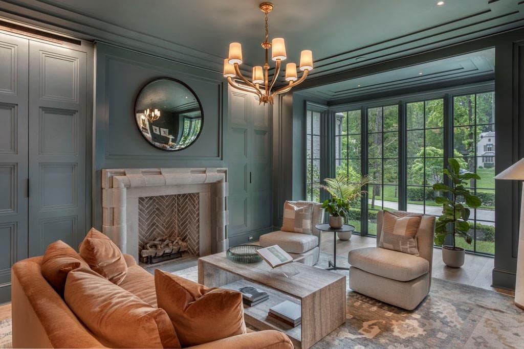 6 bedroom, 10 bathroom, 9,400 sq ft single family residence for sale at 365 King Road, Atlanta, GA 30342 — photo 4