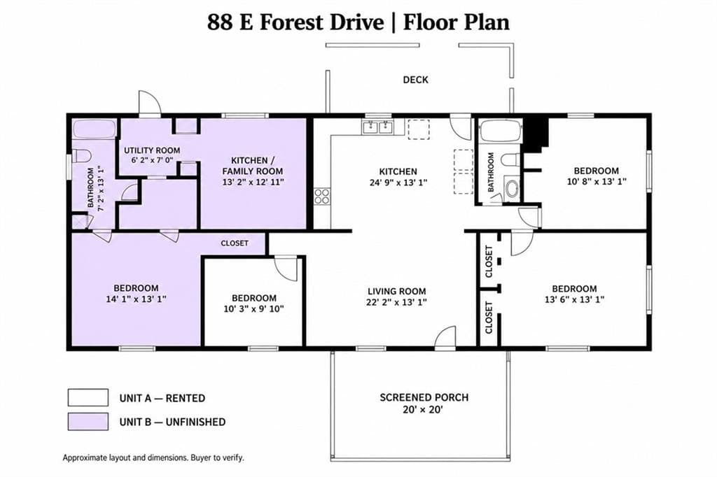 duplex for sale at 88 E Forest Drive, Woodstock, GA 30188 — photo 2