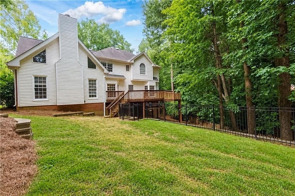 5 bedroom, 3 bathroom, 3,089 sq ft single family residence for sale at 10785 Tuxford Drive, Alpharetta, GA 30022