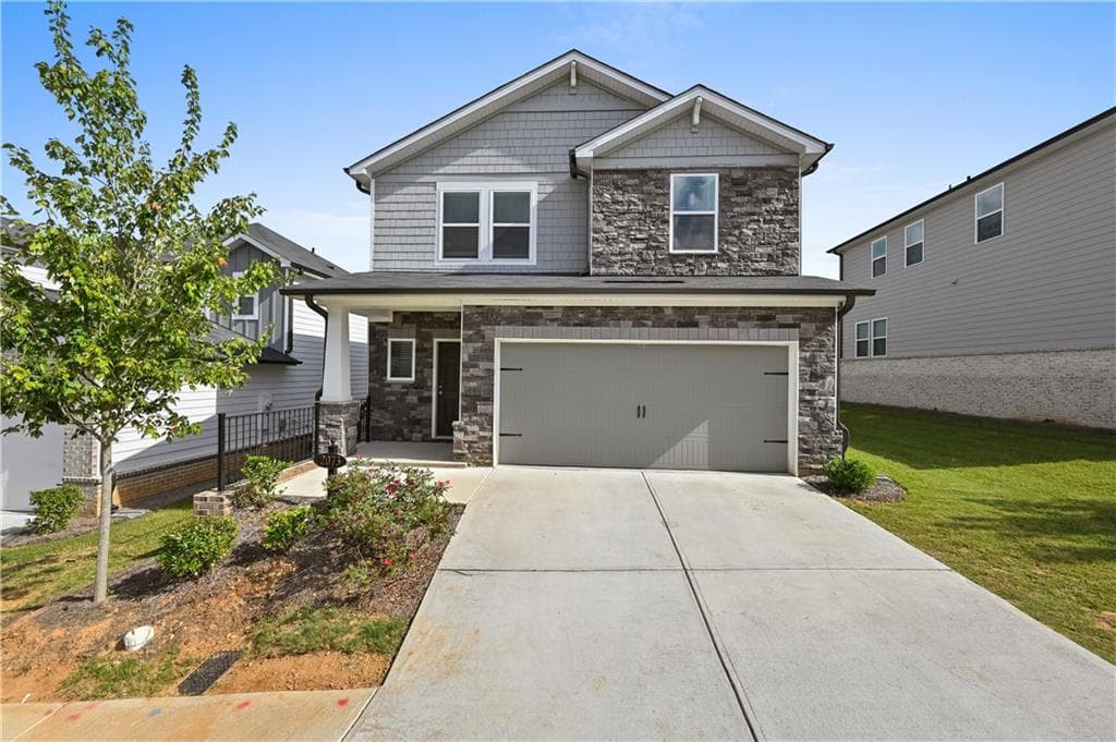 5 bedroom, 3 bathroom, 2,352 sq ft single family residence for sale at 2073 Baron Manor Drive, Lawrenceville, GA 30044 — photo 1 of 33