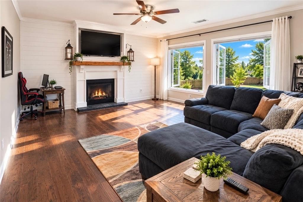 4 bedroom, 3 bathroom, 2,568 sq ft single family residence for sale at 17 Pillar Point, Newnan, GA 30265 — photo 5