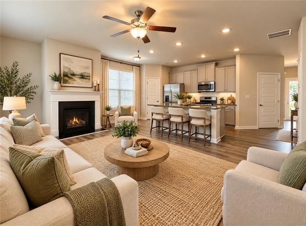 3 bedroom, 3 bathroom, 1,784 sq ft townhouse for sale at 3665 Prospect Point Drive, Oakwood, GA 30566 — photo 9