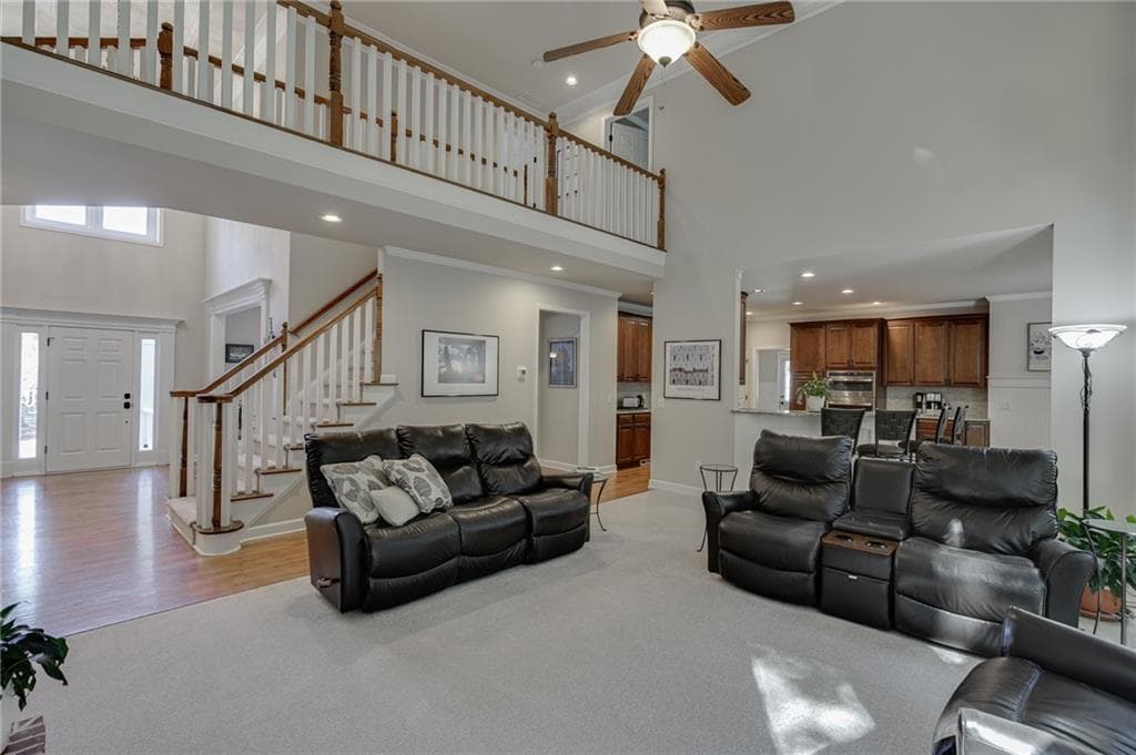 5 bedroom, 5 bathroom, 4,915 sq ft single family residence for sale at 345 Big Bend Trail, Sugar Hill, GA 30518 — photo 10
