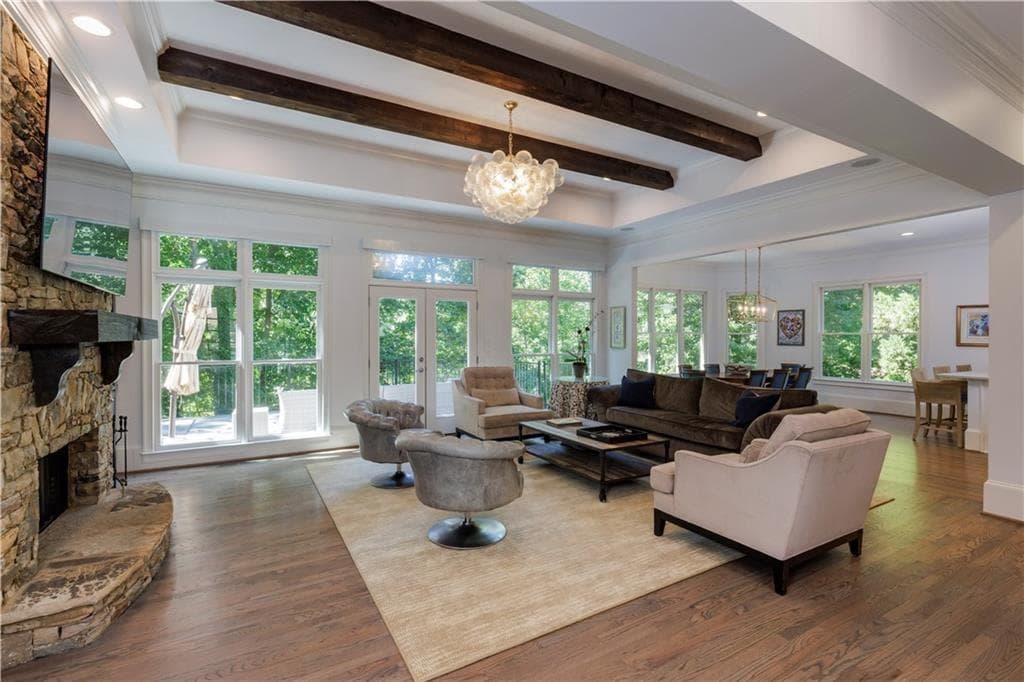 6 bedroom, 6 bathroom, 7,295 sq ft single family residence for sale at 7750 Marsh Court, Sandy Springs, GA 30328 — photo 9
