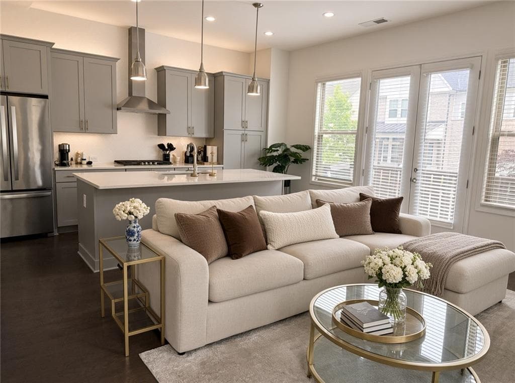 1 bedroom, 2 bathroom, 1,039 sq ft condominium for rent at 1257 Epping Lane 59, Brookhaven, GA 30319 for $3,000 a month — photo 3