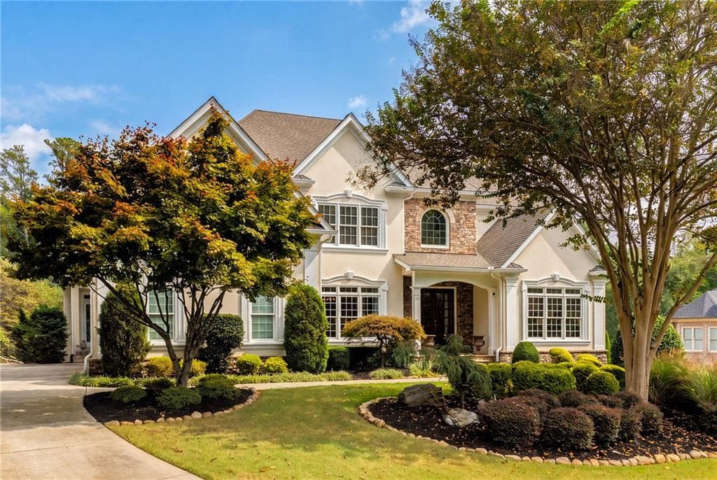 6 bedroom, 7 bathroom, 6,223 sq ft single family residence for sale at 1051 Fieldstone Trail, Milton, GA 30004