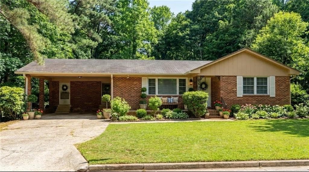 3 bedroom, 2 bathroom, 1,479 sq ft single family residence for sale at 3496 Mount Gilead Road, Atlanta, GA 30331