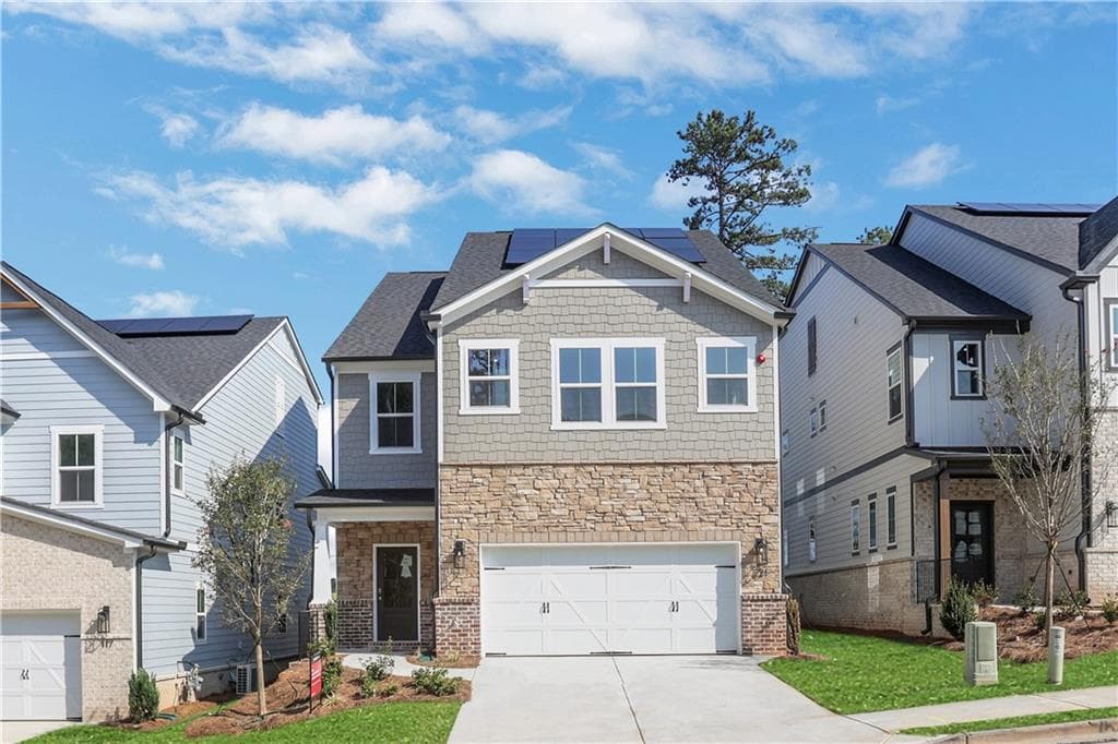 4 bedroom, 4 bathroom, 3,076 sq ft single family residence for sale at 121 Kindred Lane, Marietta, GA 30066