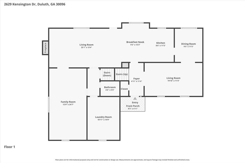 4 bedroom, 3 bathroom, 2,750 sq ft single family residence for sale at 2629 Kensington Drive, Duluth, GA 30096 — photo 10