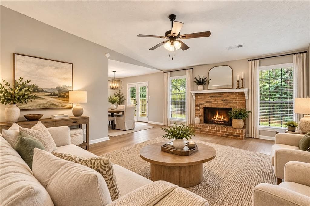 3 bedroom, 2 bathroom, 1,442 sq ft single family residence under contract at 1648 Brandon Square, Lawrenceville, GA 30044 — photo 10