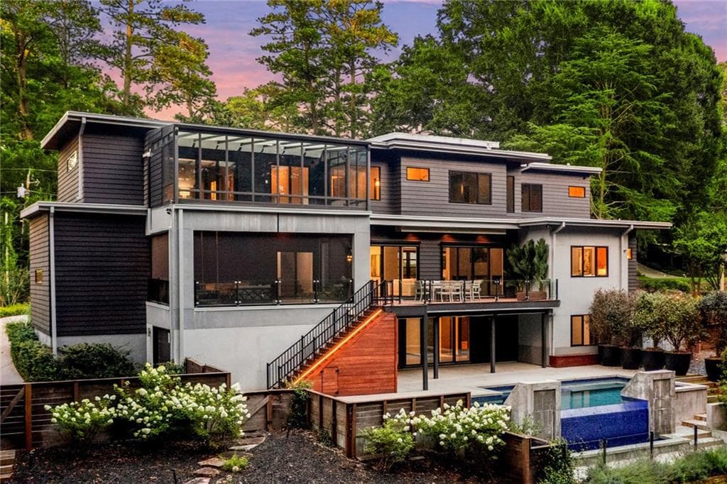 6 bedroom, 7 bathroom, 6,400 sq ft single family residence for rent at 4036 Statewood Road, Atlanta, GA 30342 for $16,000 a month — photo 1 of 87