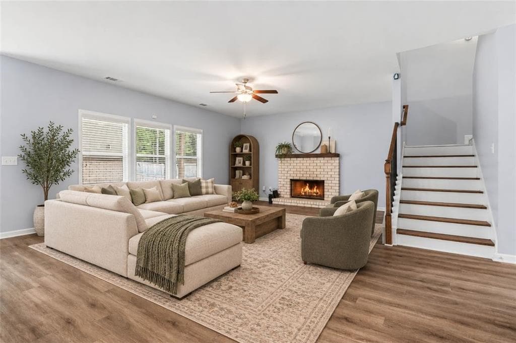 4 bedroom, 3 bathroom, 2,601 sq ft single family residence for sale at 6535 River Station Drive, Lula, GA 30554 — photo 8