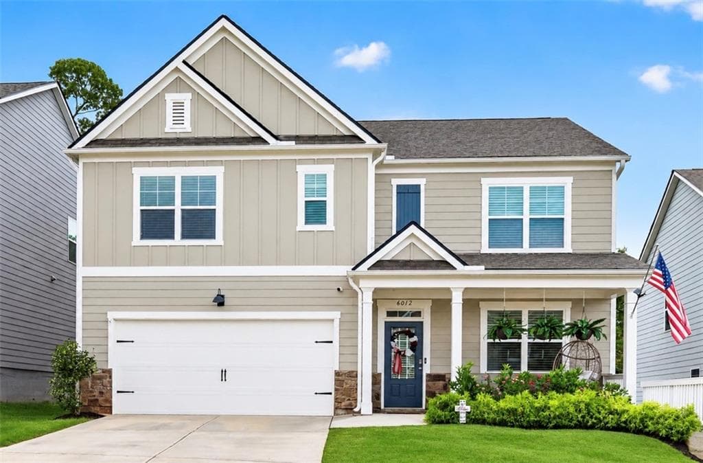 5 bedroom, 3 bathroom, 2,539 sq ft single family residence for sale at 6012 Screech Owl Drive, Flowery Branch, GA 30542