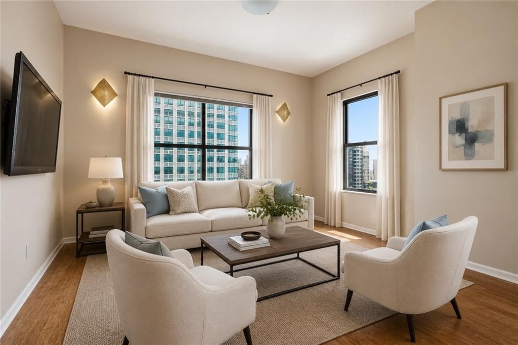 2 bedroom, 2 bathroom, 1,233 sq ft condominium for sale at 3040 Peachtree Road 1503, Atlanta, GA 30305 — photo 4