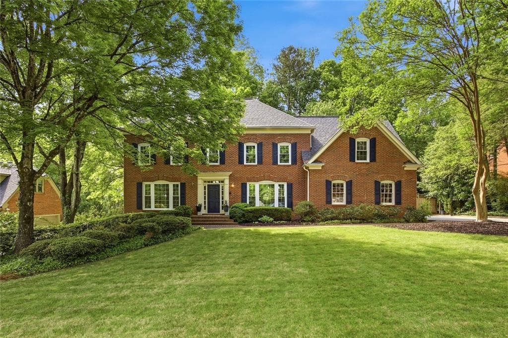 5 bedroom, 5 bathroom, 4,879 sq ft single family residence for sale at 7525 S Spalding Lake Drive, Sandy Springs, GA 30350