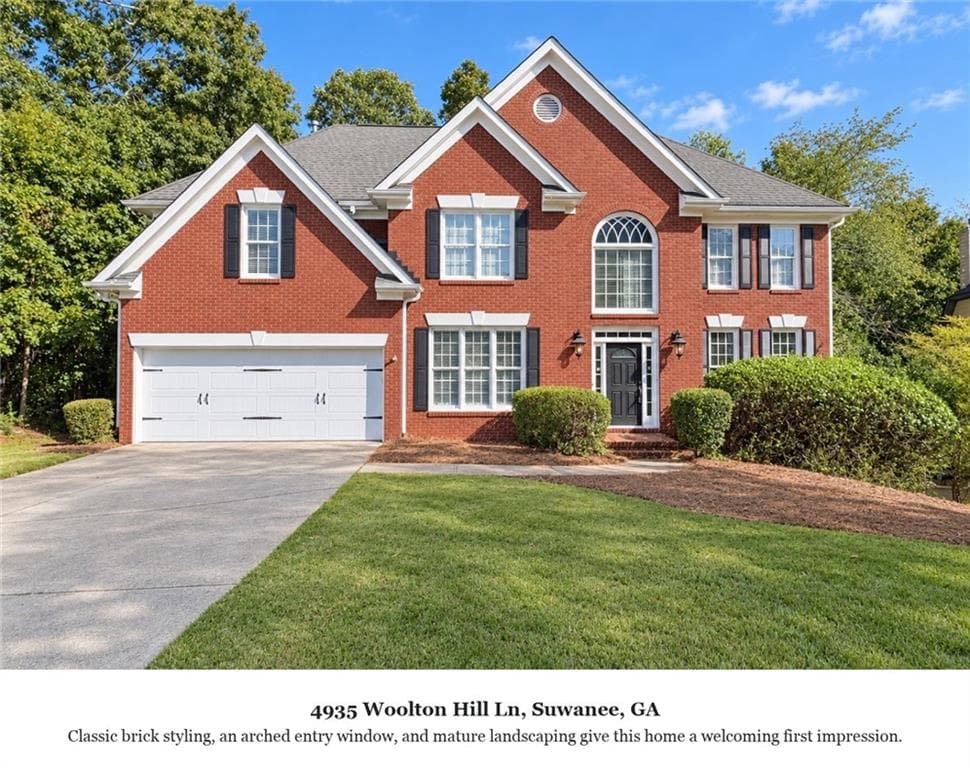 4 bedroom, 4 bathroom, 4,023 sq ft single family residence for rent at 4935 Woolton Hill Lane, Suwanee, GA 30024 for $3,600 a month — photo 1 of 45