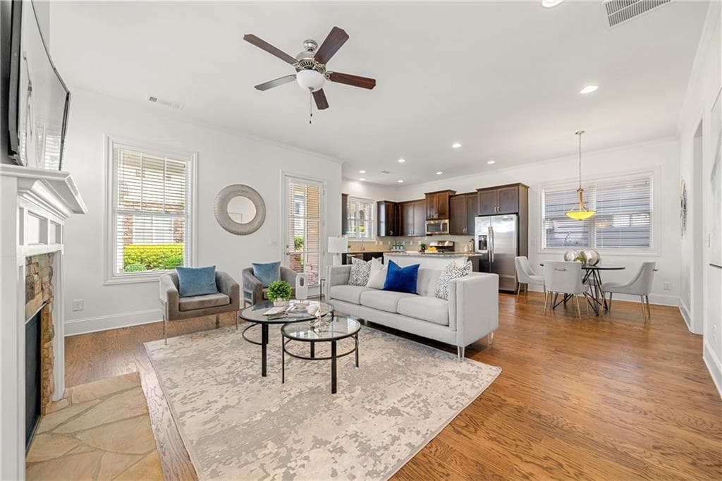 4 bedroom, 4 bathroom, 2,961 sq ft single family residence for sale at 52 Lathhouse Lane, Marietta, GA 30066 — photo 4