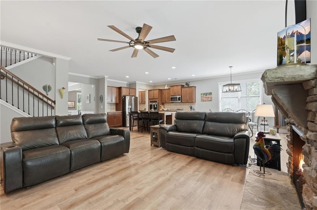 5 bedroom, 4 bathroom, 4,511 sq ft single family residence for rent at 5745 Sutters View, Cumming, GA 30028 for $3,500 a month — photo 10