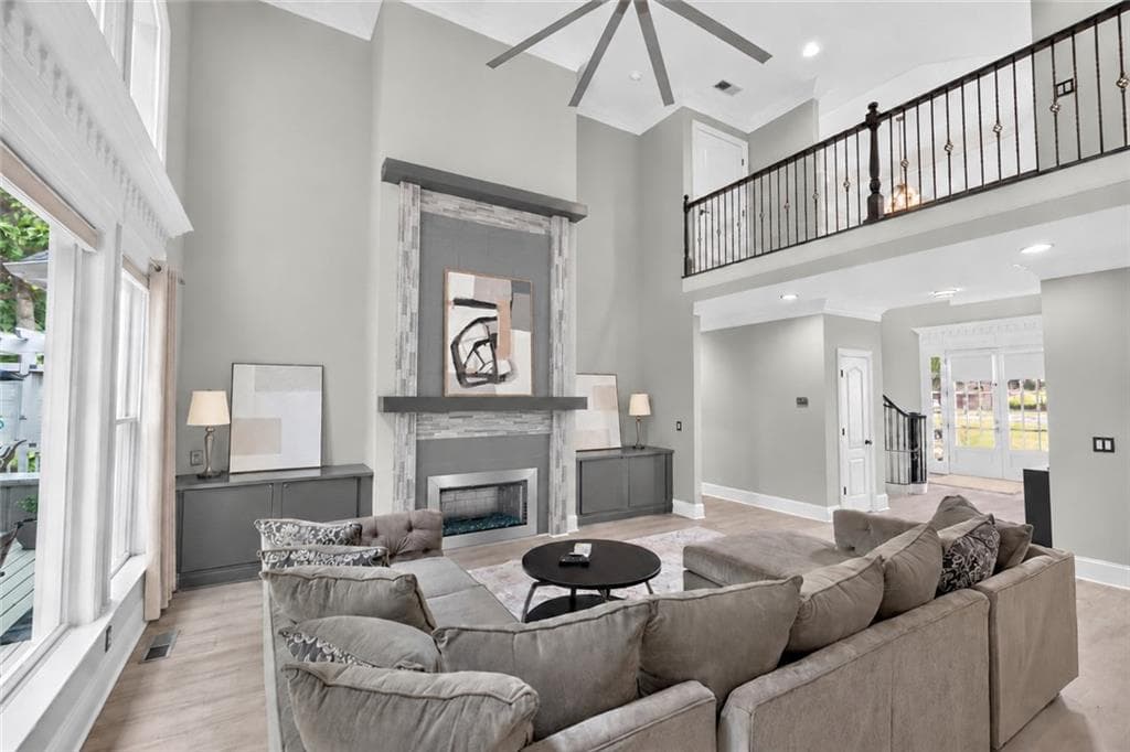 5 bedroom, 6 bathroom, 6,900 sq ft single family residence for sale at 345 Majestic Cove, Milton, GA 30004 — photo 10