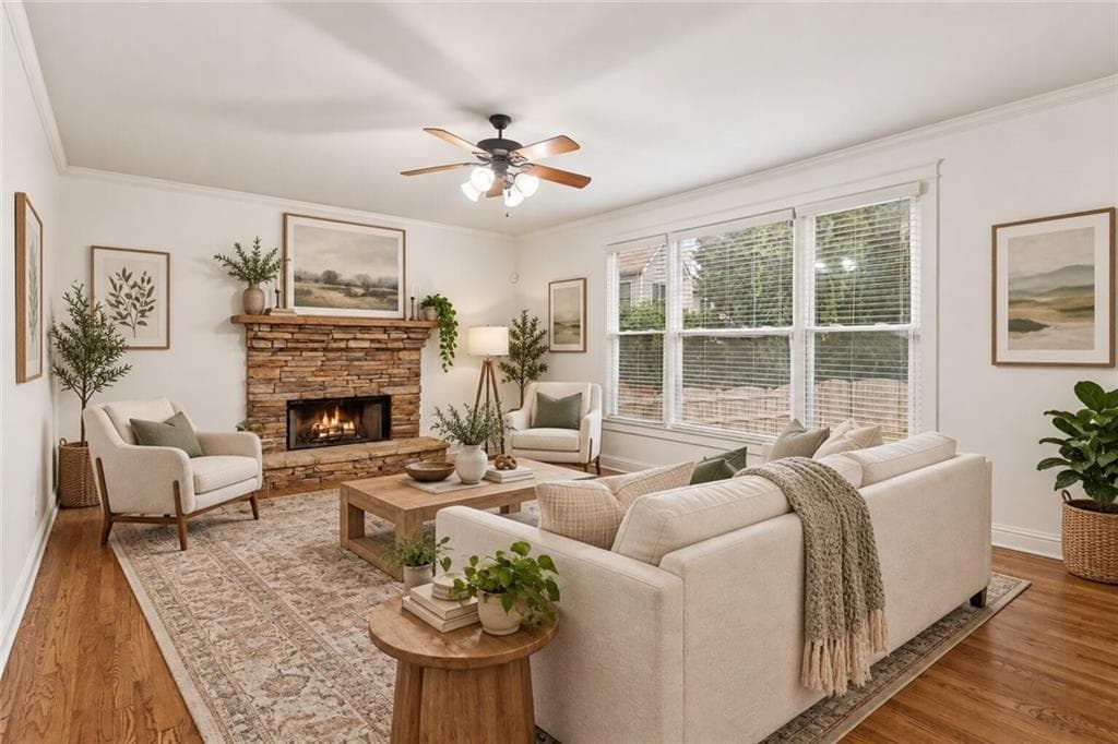 4 bedroom, 3 bathroom, 2,989 sq ft single family residence for sale at 2843 Seagrave Way, Marietta, GA 30066 — photo 6