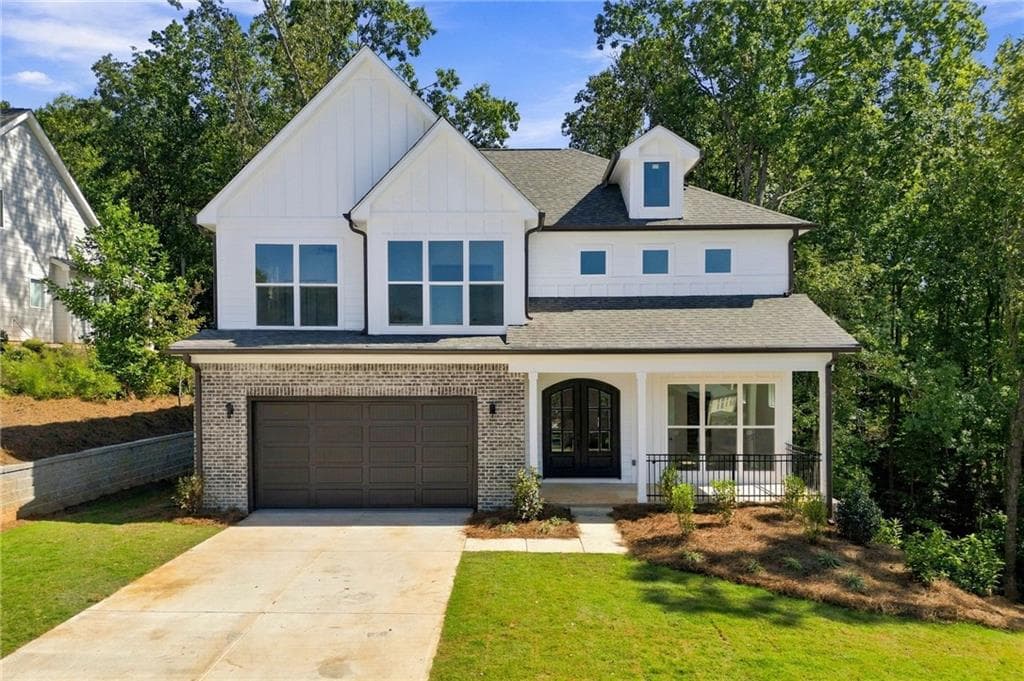 4 bedroom, 4 bathroom, 3,467 sq ft single family residence for sale at 5609 Pleasant Woods Drive, Flowery Branch, GA 30542