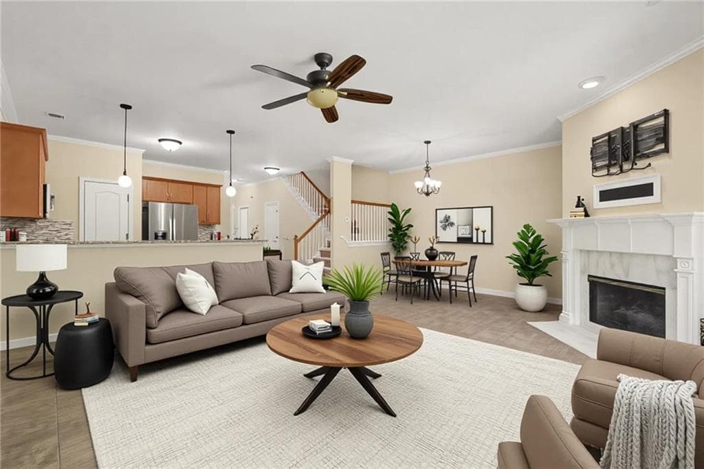 3 bedroom, 3 bathroom, 1,656 sq ft townhouse for sale at 111 Red Barn Lane, Acworth, GA 30102 — photo 2