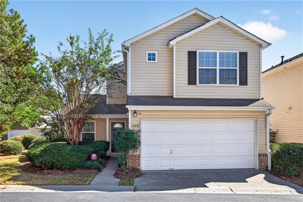 3 bedroom, 3 bathroom, 1,231 sq ft single family residence for sale at 308 Hiawassee Drive, Woodstock, GA 30188