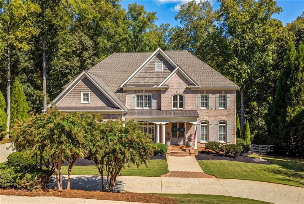 6 bedroom, 7 bathroom, 6,753 sq ft single family residence for sale at 14049 Triple Crown Drive, Milton, GA 30004