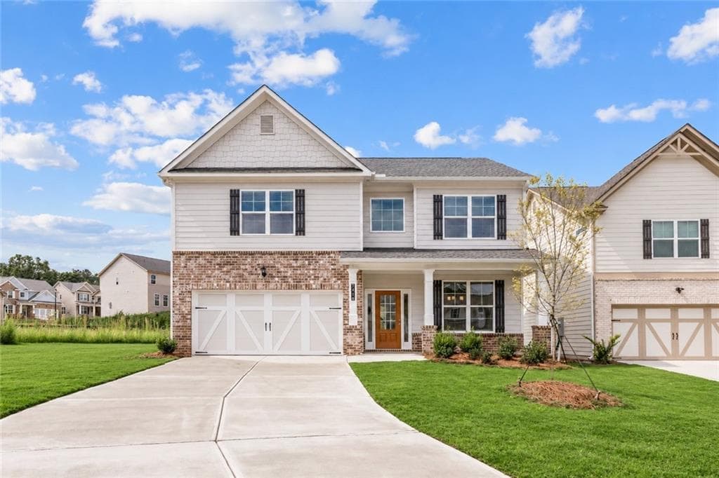 5 bedroom, 4 bathroom, 2,562 sq ft single family residence for sale at 7419 Rocklin Lane, Flowery Branch, GA 30542