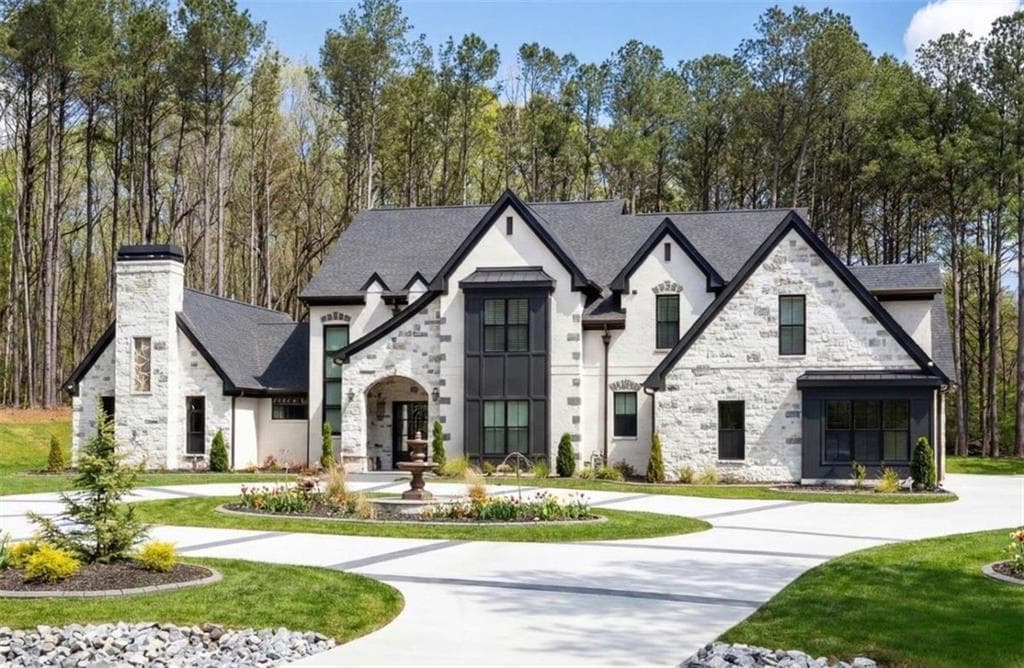 6 bedroom, 5 bathroom, 7,125 sq ft single family residence for sale at 1315 Sandy Creek Road, Tyrone, GA 30290