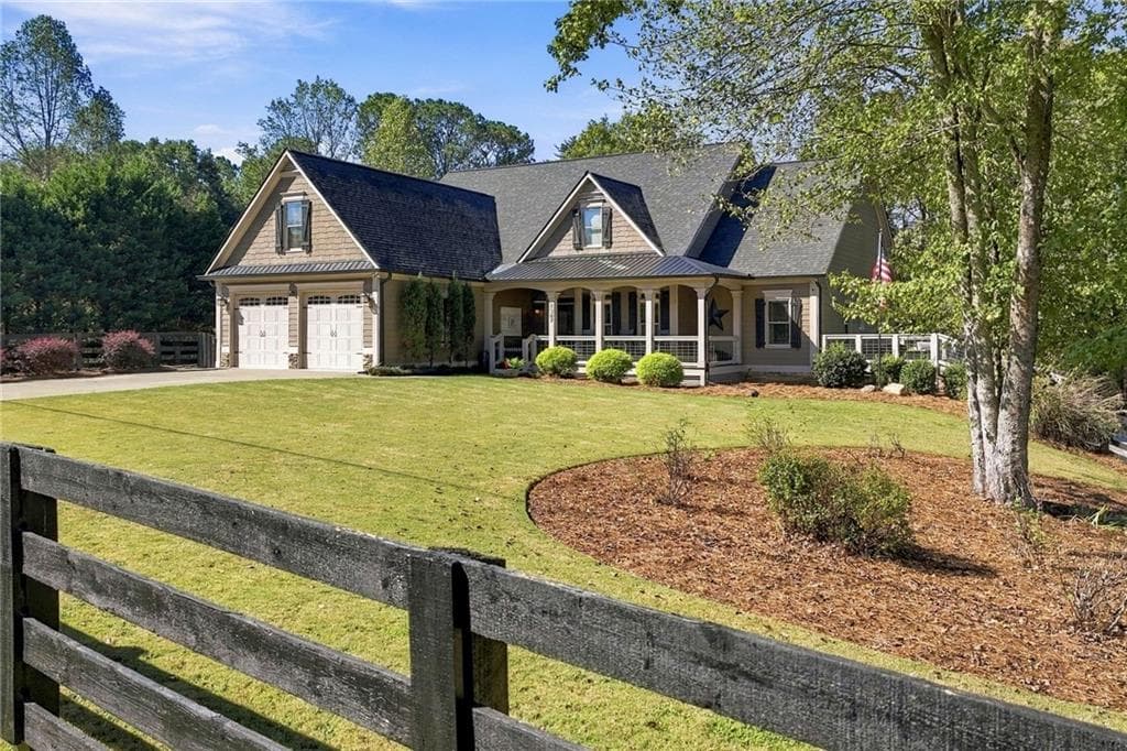 4 bedroom, 3 bathroom, 4,707 sq ft single family residence for sale at 1267 Mount Carmel Church Lane, Canton, GA 30114