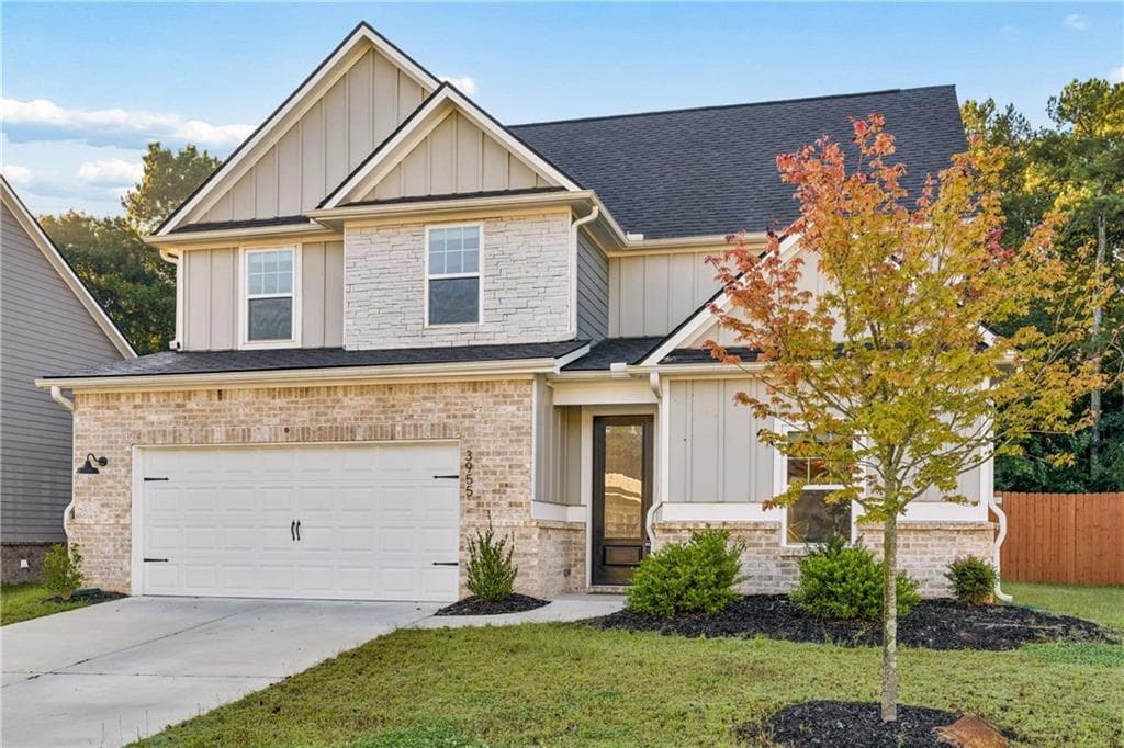 4 bedroom, 3 bathroom, 2,556 sq ft single family residence for sale at 3955 Saddle Bag Court, Dacula, GA 30019 — photo 1 of 46
