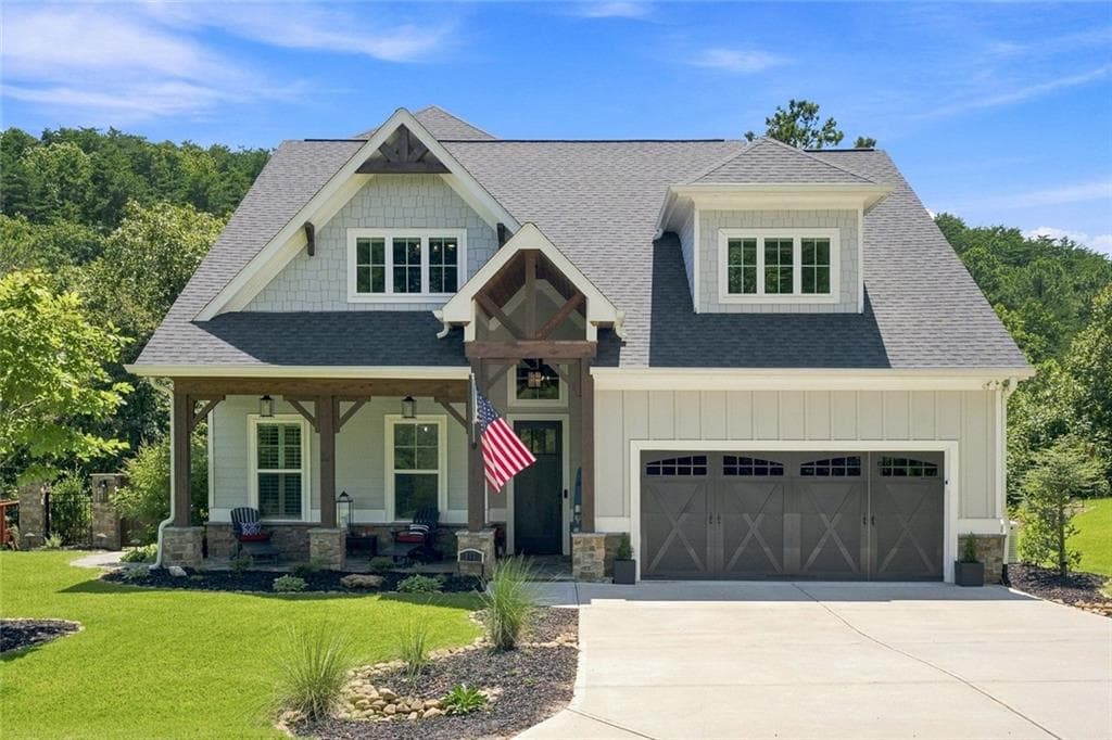 4 bedroom, 4 bathroom, 3,623 sq ft single family residence for sale at 110 Sunset Peak Court, Waleska, GA 30183