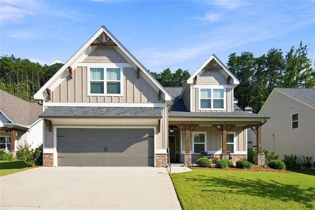 3 bedroom, 3 bathroom, 2,493 sq ft single family residence for sale at 606 Spring Water, Waleska, GA 30183