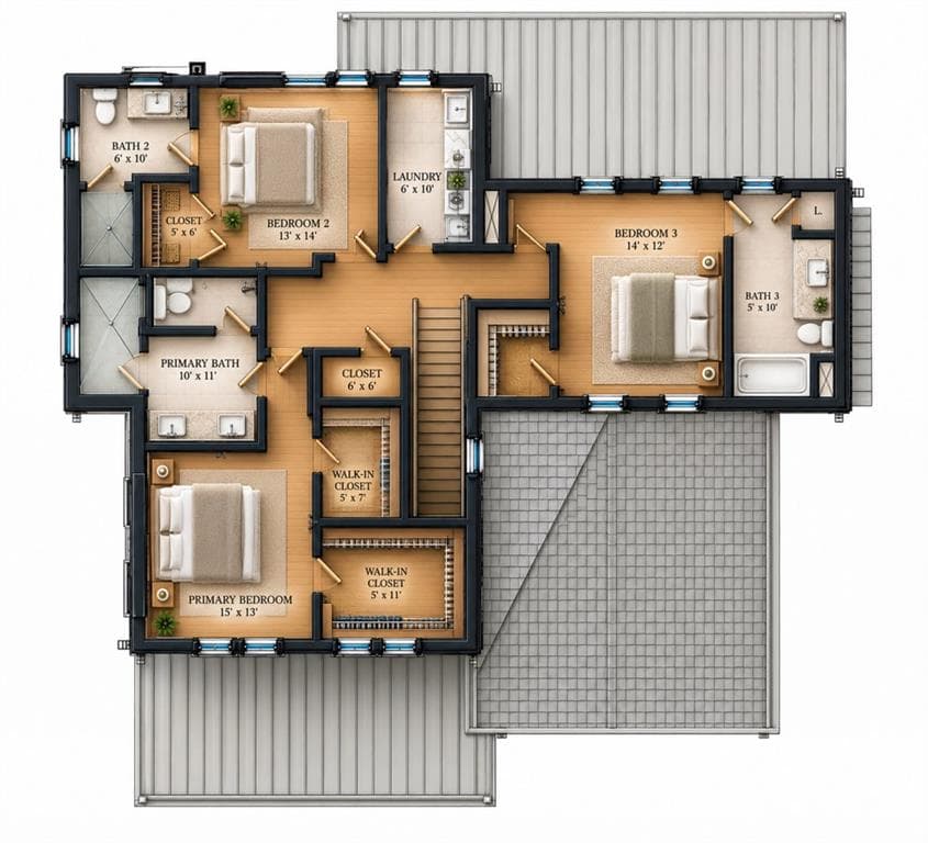 4 bedroom, 4 bathroom, 2,407 sq ft single family residence for sale at 1774 Beechwood Boulevard, Atlanta, GA 30311 — photo 6