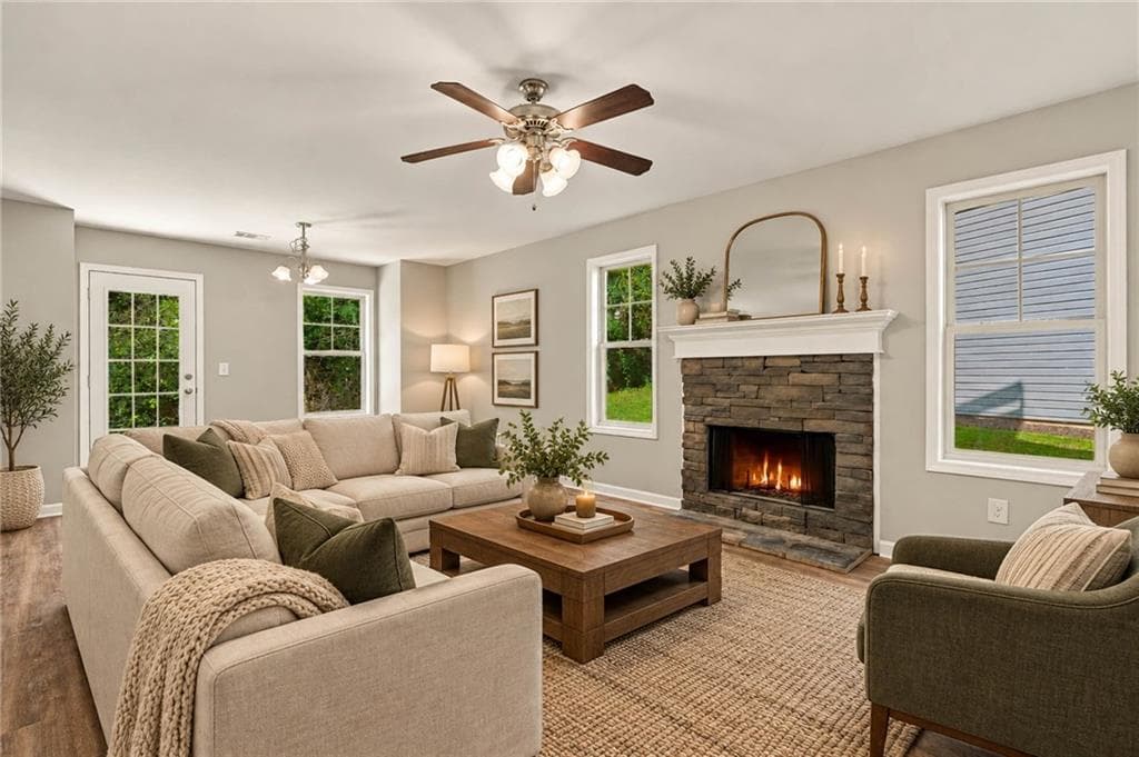 2 bedroom, 2 bathroom, 1,155 sq ft townhouse for rent at 121 Cypress Court, Canton, GA 30115 for $1,670 a month — photo 4