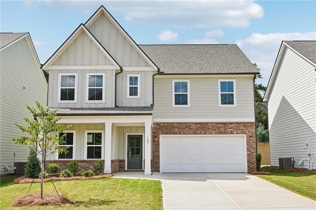 5 bedroom, 4 bathroom, 2,801 sq ft single family residence for sale at 107 Candler Trace, Cartersville, GA 30120