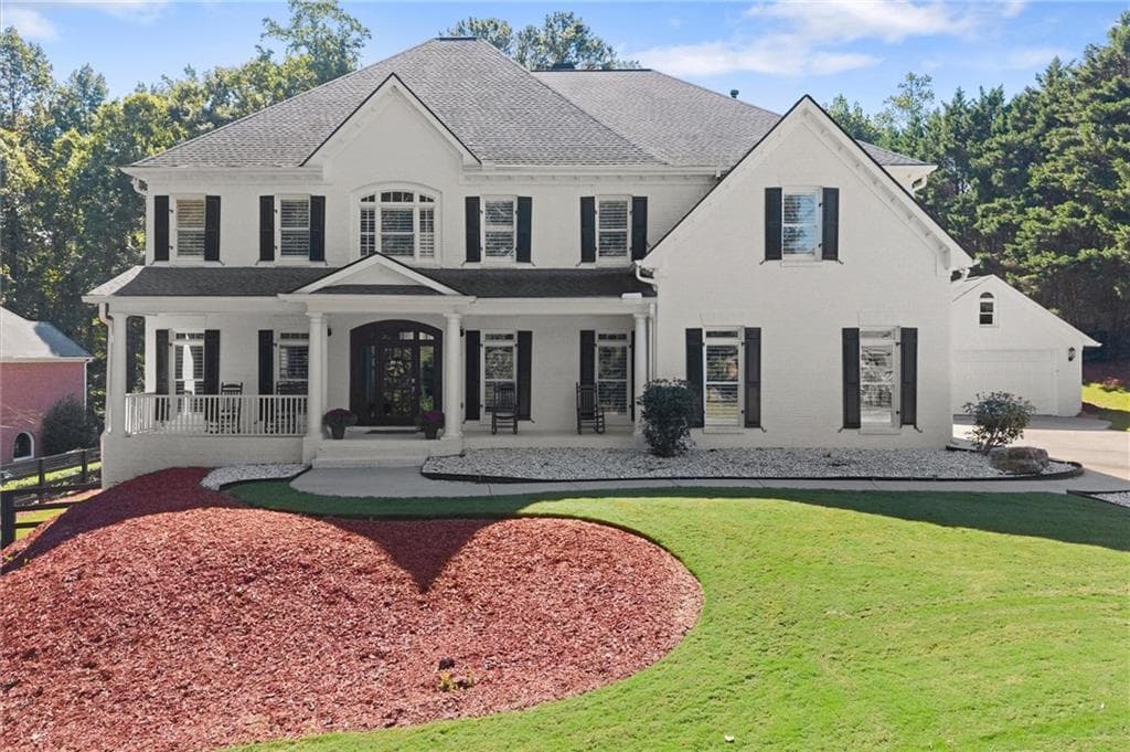 6 bedroom, 8 bathroom, 7,485 sq ft single family residence for sale at 15345 Little Stone Way, Milton, GA 30004