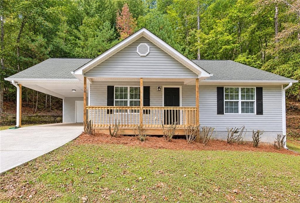 2 bedroom, 1 bathroom, 910 sq ft single family residence for sale at 78 Creekside Trail, Ellijay, GA 30540