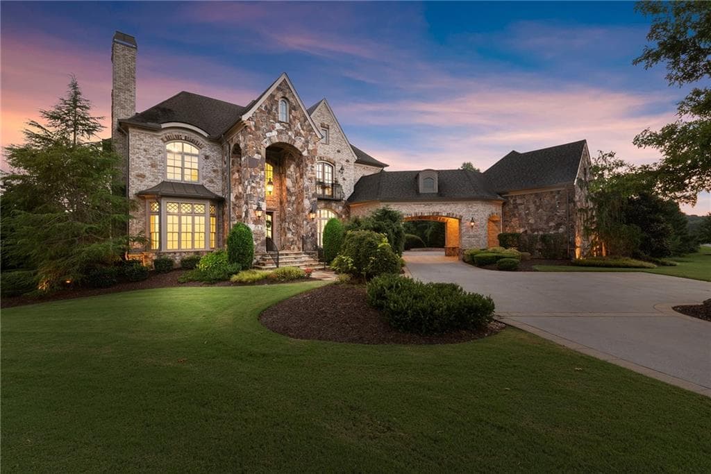 6 bedroom, 8 bathroom, 9,147 sq ft single family residence for sale at 10145 Cedar Ridge Drive, Milton, GA 30004