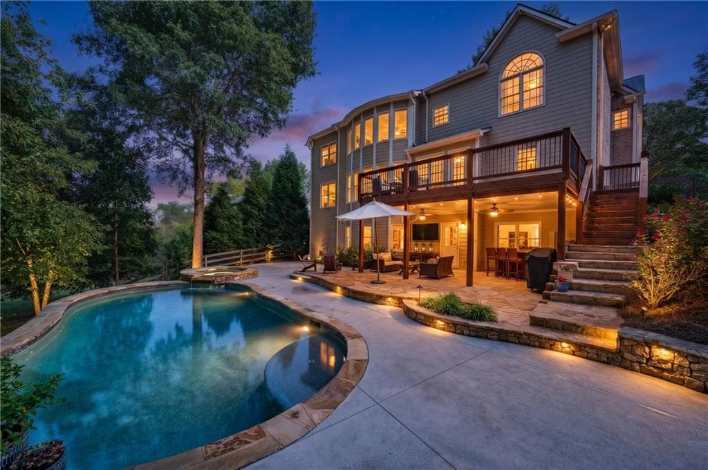 5 bedroom, 5 bathroom, 5,700 sq ft single family residence for sale at 402 Greyfield Drive, Canton, GA 30115